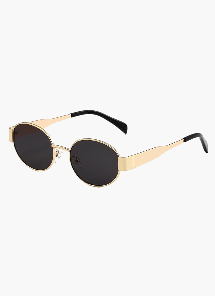 Gold frame | Dark lenses