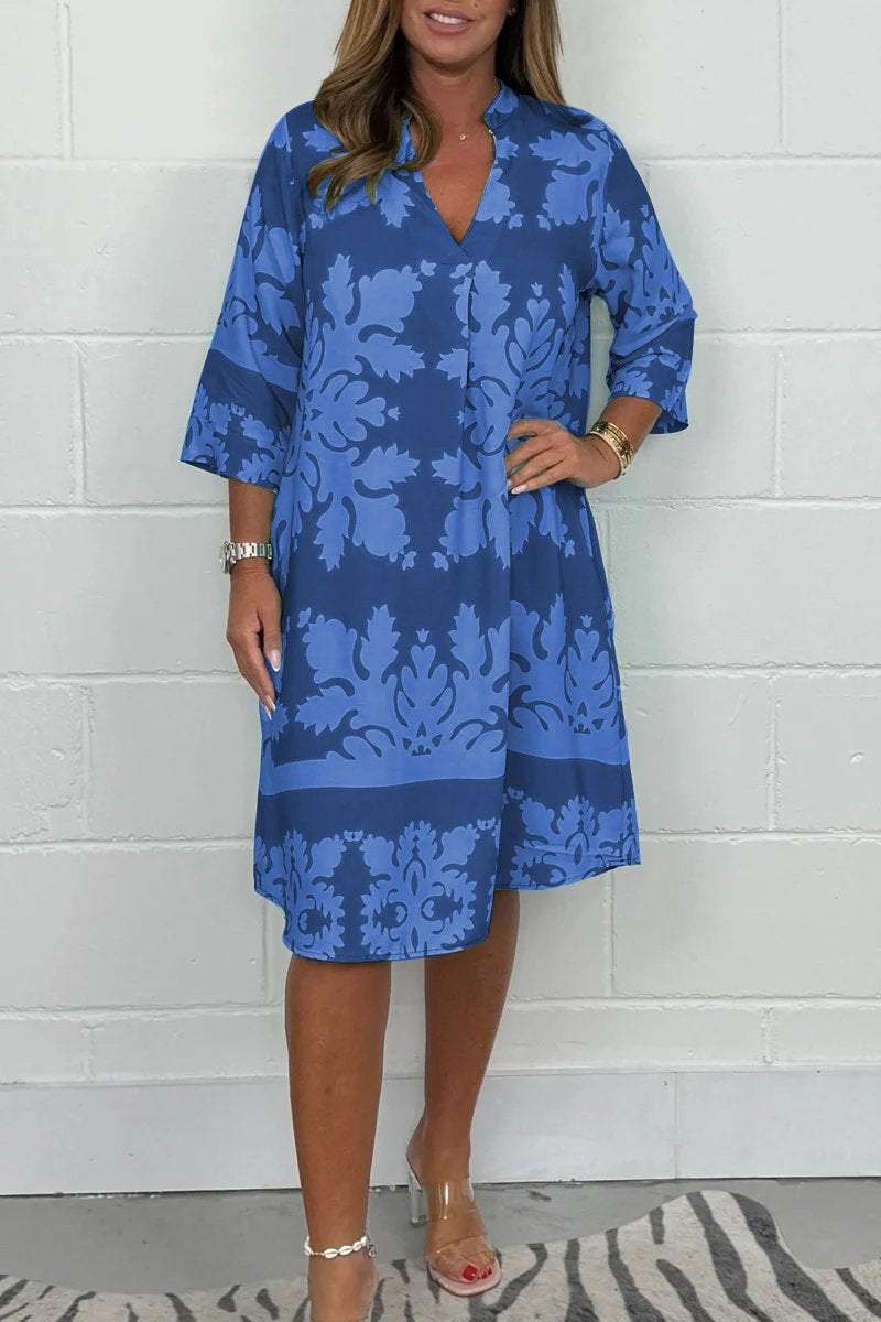 Blue and Navy Blue / 5XL
